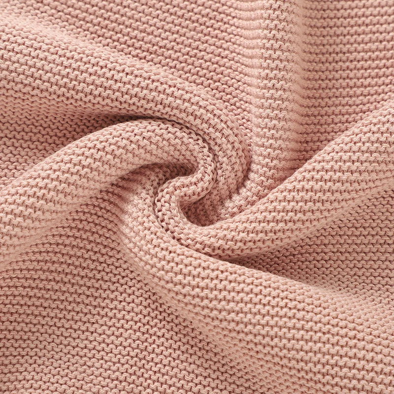 Organic 100% Cotton Knitted Baby Blanket