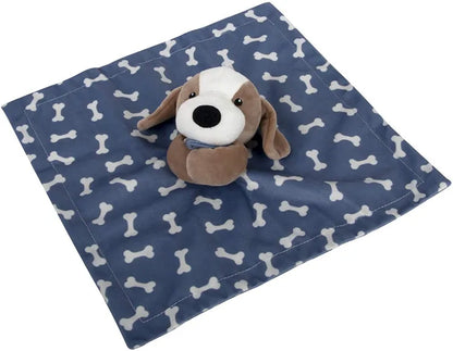 Baby puppy comforter safety toy